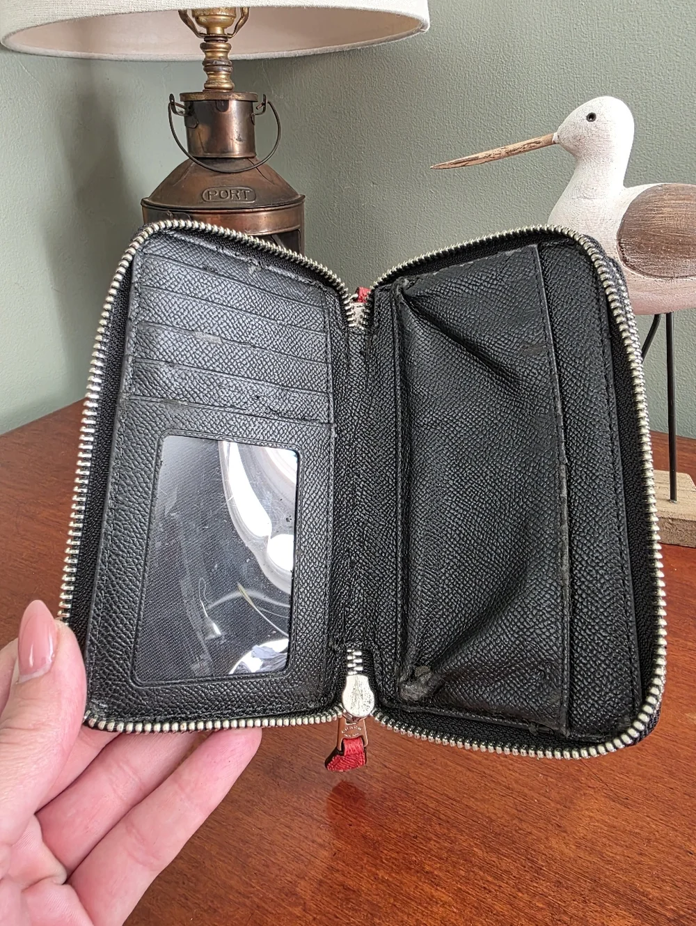 Coach 63664 Coachella Dreamweaver Tribe Double Zip Wallet